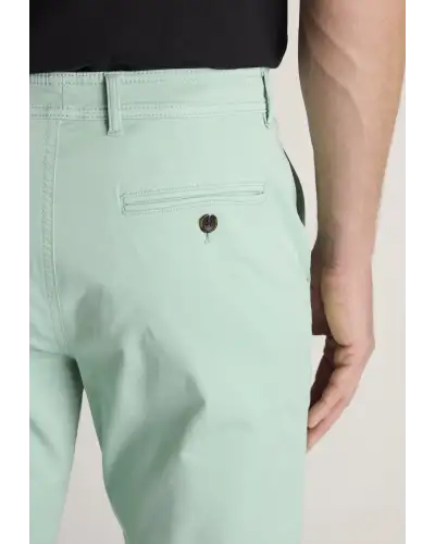 Fit Trousers Brook Taverner Tailored Fit Addingham Mint Garment Dyed Stretch Cotton Trousers £45.00