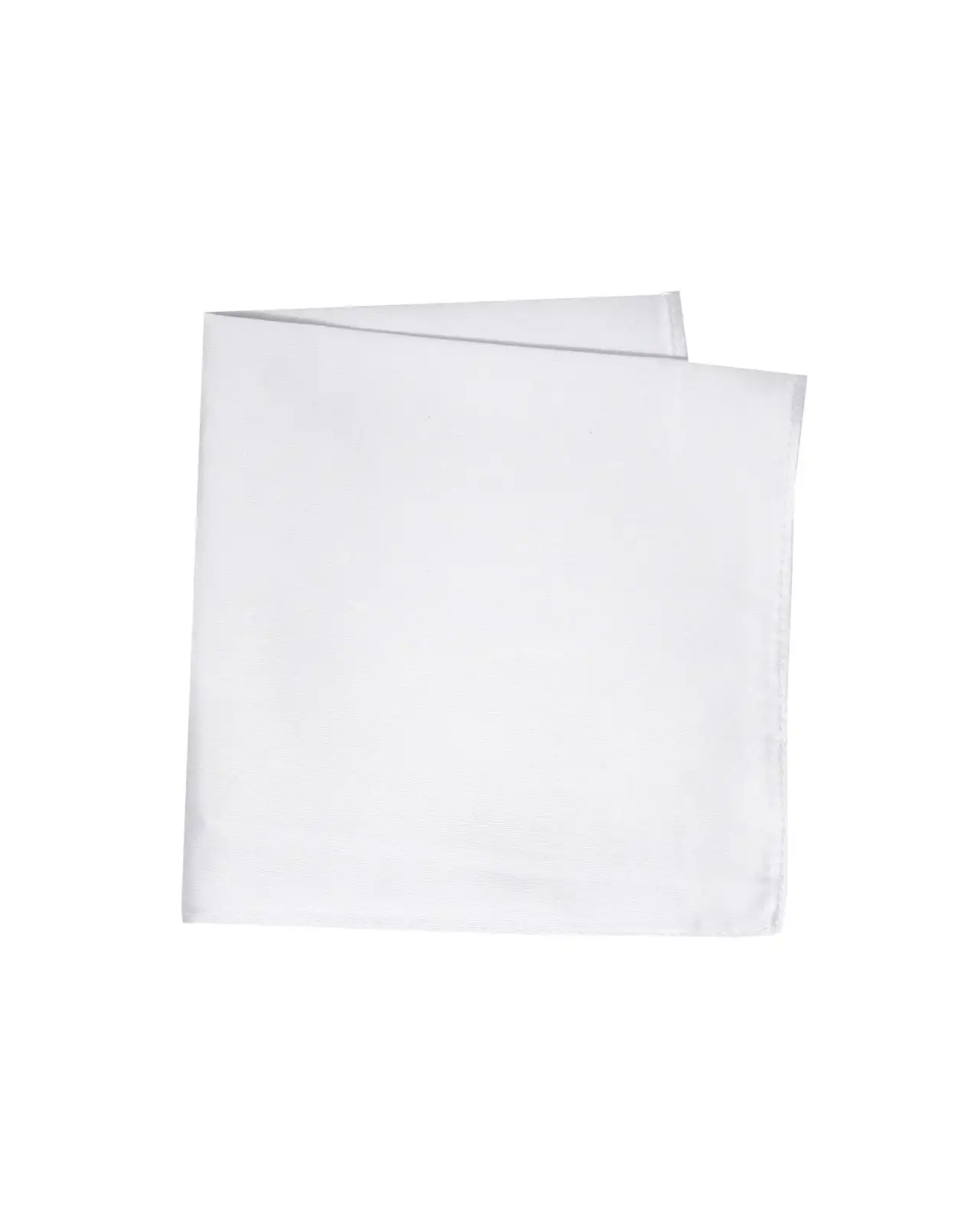 Pocket Square Soprano Ties Soprano Plain White Satin Silk Mens Silk Pocket Square £15.00