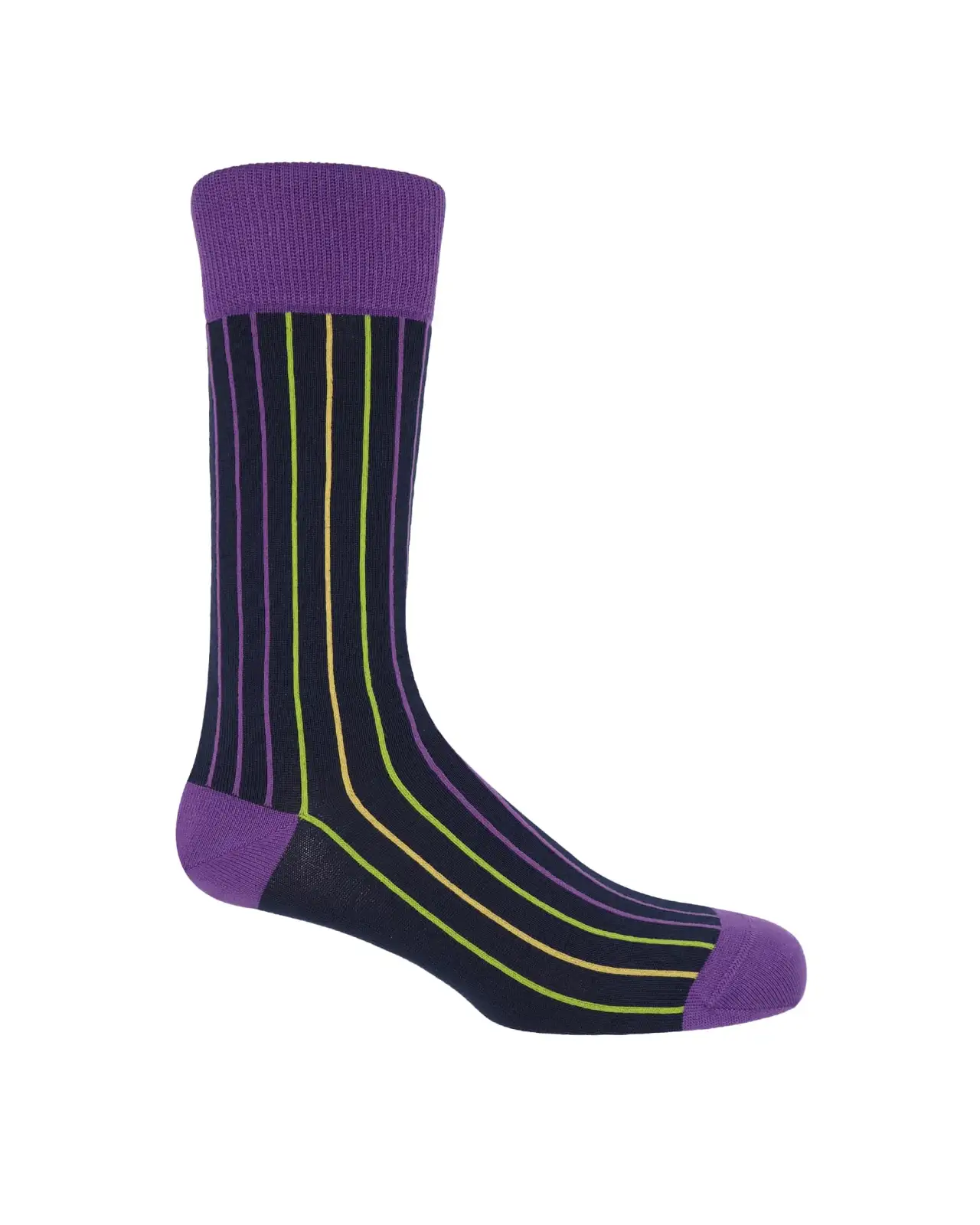 Men PEPER HAROW Chalk Stripe Mens Socks - Navy £9.00