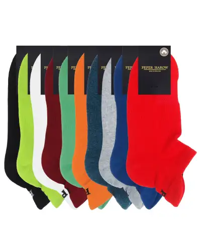 Sport PEPER HAROW MenS Trainer Sports Socks 10 Pack Bundle - Organic £117.00