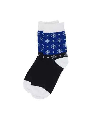 Women PEPER HAROW Snowflake Womens Socks - Blue-PH-7818517938350 £7.00