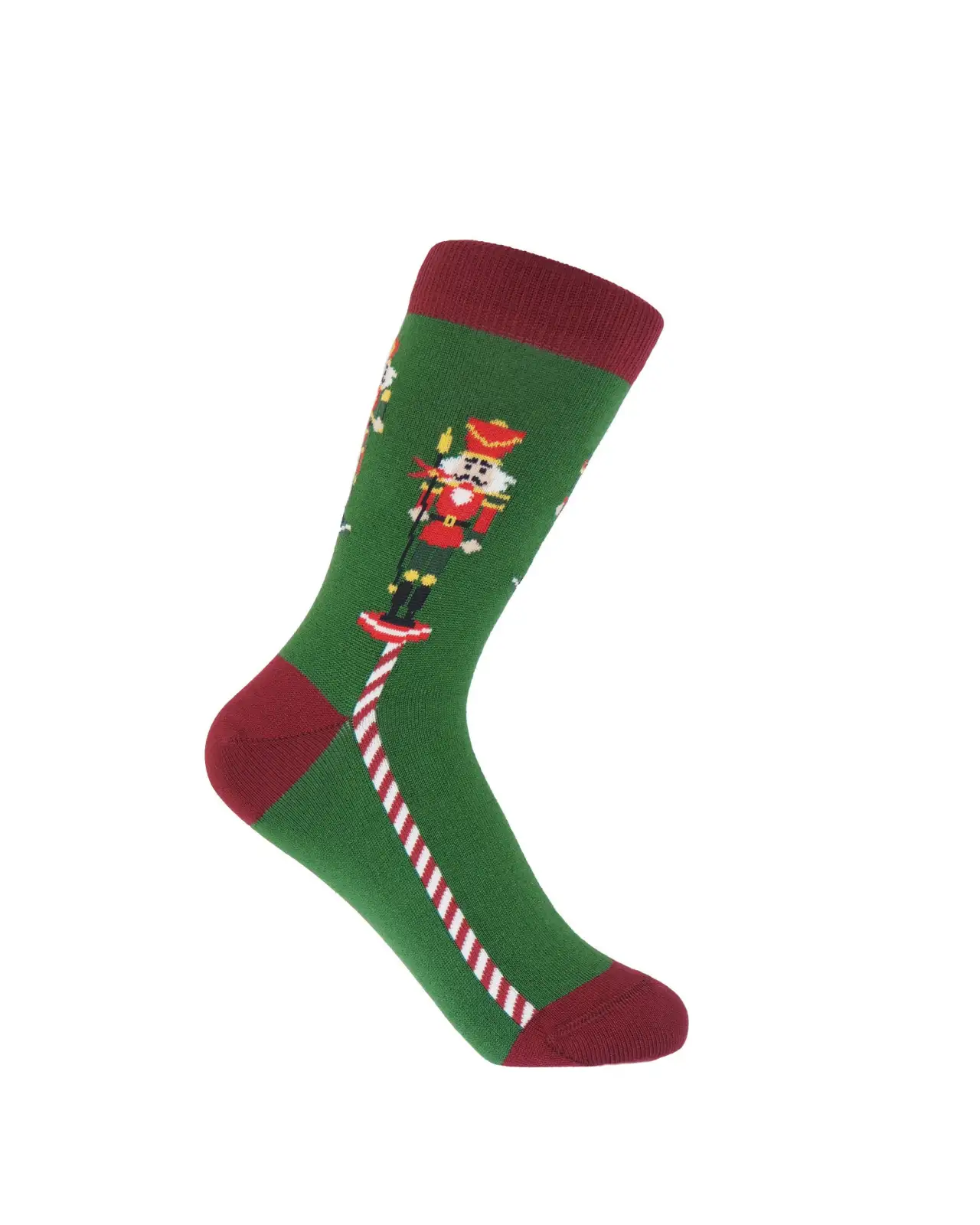 Women PEPER HAROW Nutcracker Womens Socks - Green-PH-7818510008494 £7.00