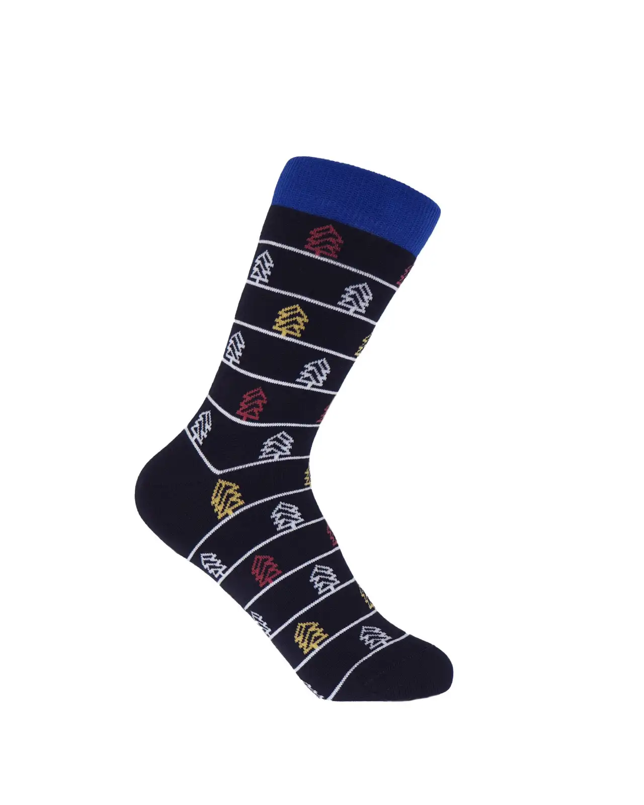 Women PEPER HAROW Christmas Tree Womens Socks - Black £7.00