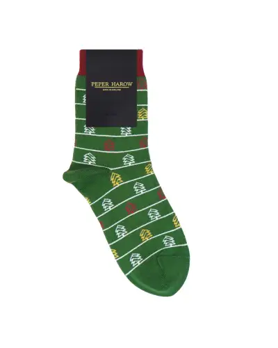 Women PEPER HAROW Christmas Tree Womens Socks - Green-PH-7818495099054 £7.00