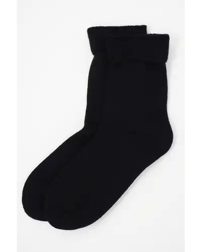 Women PEPER HAROW Plain Womens Bed Socks - Black-PH-7479234298030 £15.00