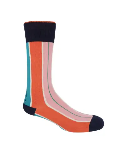 Men PEPER HAROW Hampton Mens Socks - Orange £9.00
