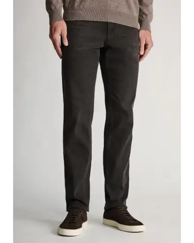 Fit Trousers Brook Taverner Tailored Fit Boulder Charcoal Denim Jeans £54.00