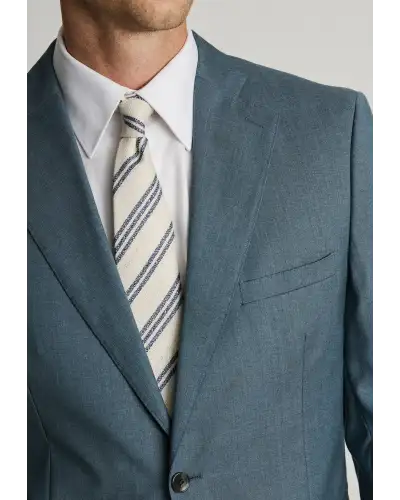 Suit Jackets Brook Taverner Tailored Fit Sawdon Petrol Italian Wool Suit Jacket £206.00