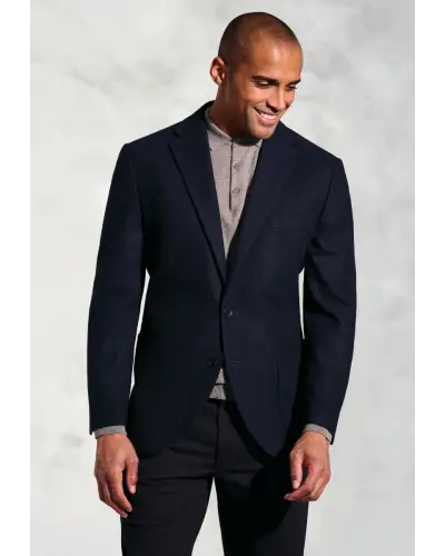 Jackets Brook Taverner Tailored Fit Wiggins Navy Italian Wool Jacket £161.00