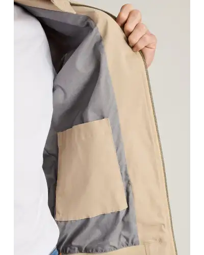 Jackets Brook Taverner Hartforth Sand Cotton Blend Harrington Jacket-BT-9181A £89.00