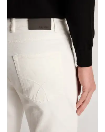 Fit Trousers Brook Taverner Tailored Fit Boulder Off White Denim Jeans-BT-8958F £54.00