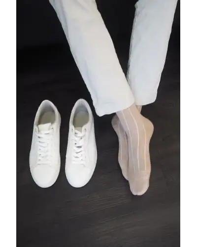 Men PEPER HAROW Indulgent Cashmere Mens Socks - Beige-PH-8121648742574 £21.00