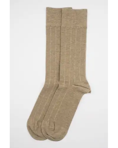 Men PEPER HAROW Indulgent Cashmere Mens Socks - Beige-PH-8121648742574 £21.00