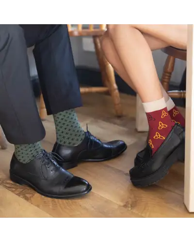 Women PEPER HAROW Tri Womens Socks - Red £15.00