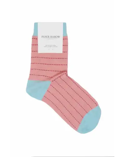 Women PEPER HAROW Dash Womens Socks - Pink-PH-7930890191022 £13.00