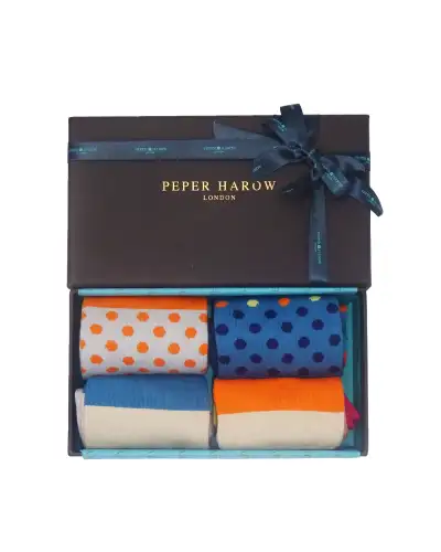 Women PEPER HAROW Katherine Womens Socks - Navy £15.00