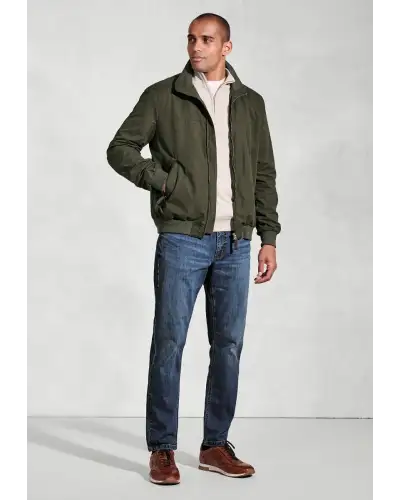 Jackets Brook Taverner Hanks Khaki Harrington Jacket-BT-9159B £89.00