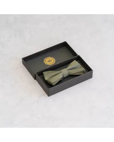 Bow Ties Victory and Innsbruck Olive Green Textured Bow Tie £23.00