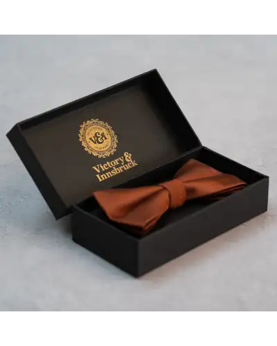 Bow Ties Victory and Innsbruck Rust Textured Bow Tie £23.00