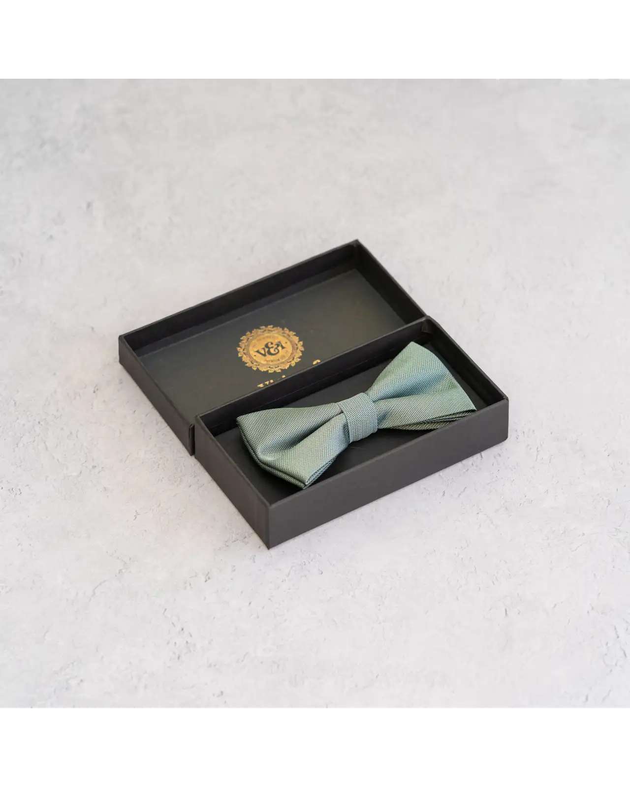 Bow Ties Victory and Innsbruck Dark Sage Green Textured Bow Tie £23.00