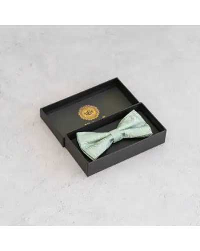 Bow Ties Victory and Innsbruck Sage Green Paisley Bow Tie £23.00