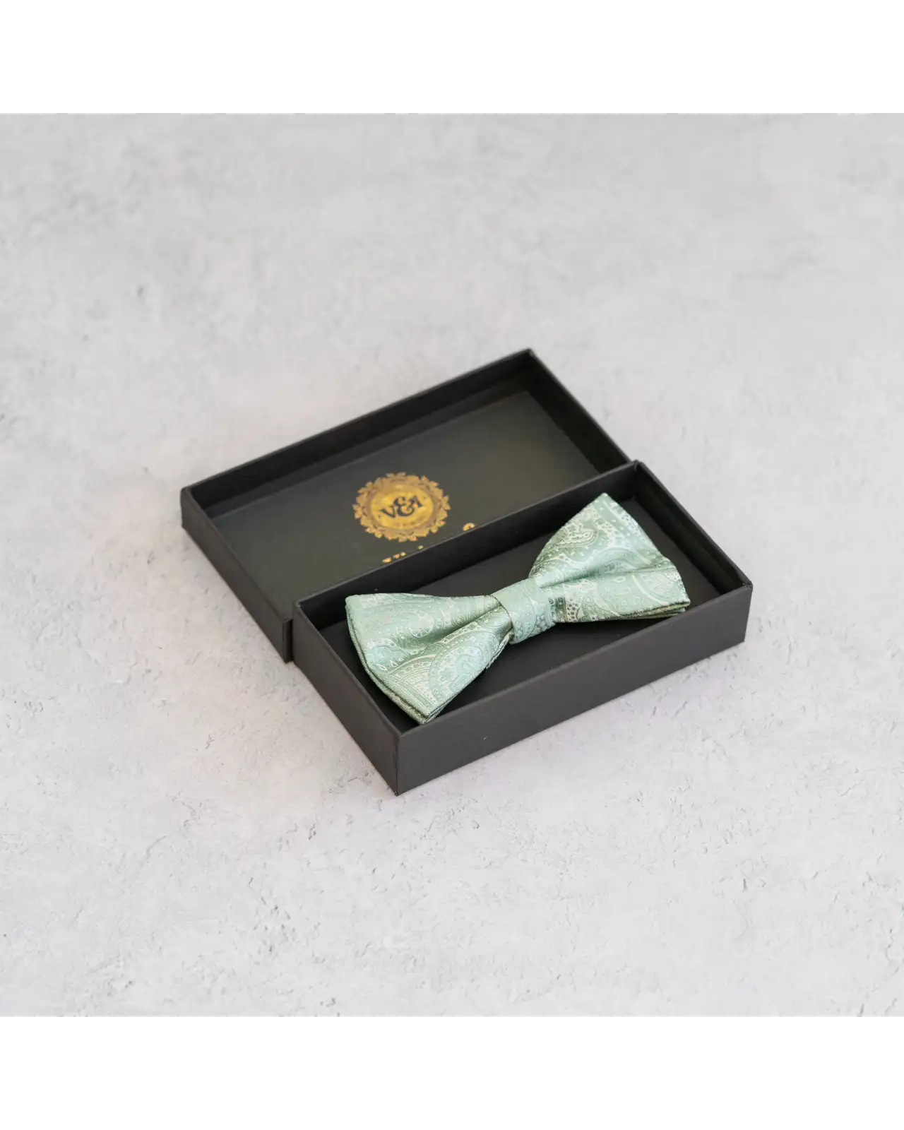 Bow Ties Victory and Innsbruck Sage Green Paisley Bow Tie £23.00