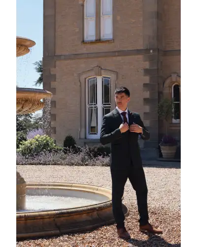 Tie Gift Sets Victory and Innsbruck Burgundy Red Textured Tie Set £50.00