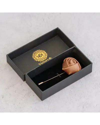 Tie Gift Sets Victory and Innsbruck Burnt Peach Textured Tie Set £50.00