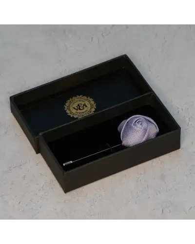 Lapel Pins Victory and Innsbruck Lavender Textured Floral Lapel Pin £16.00