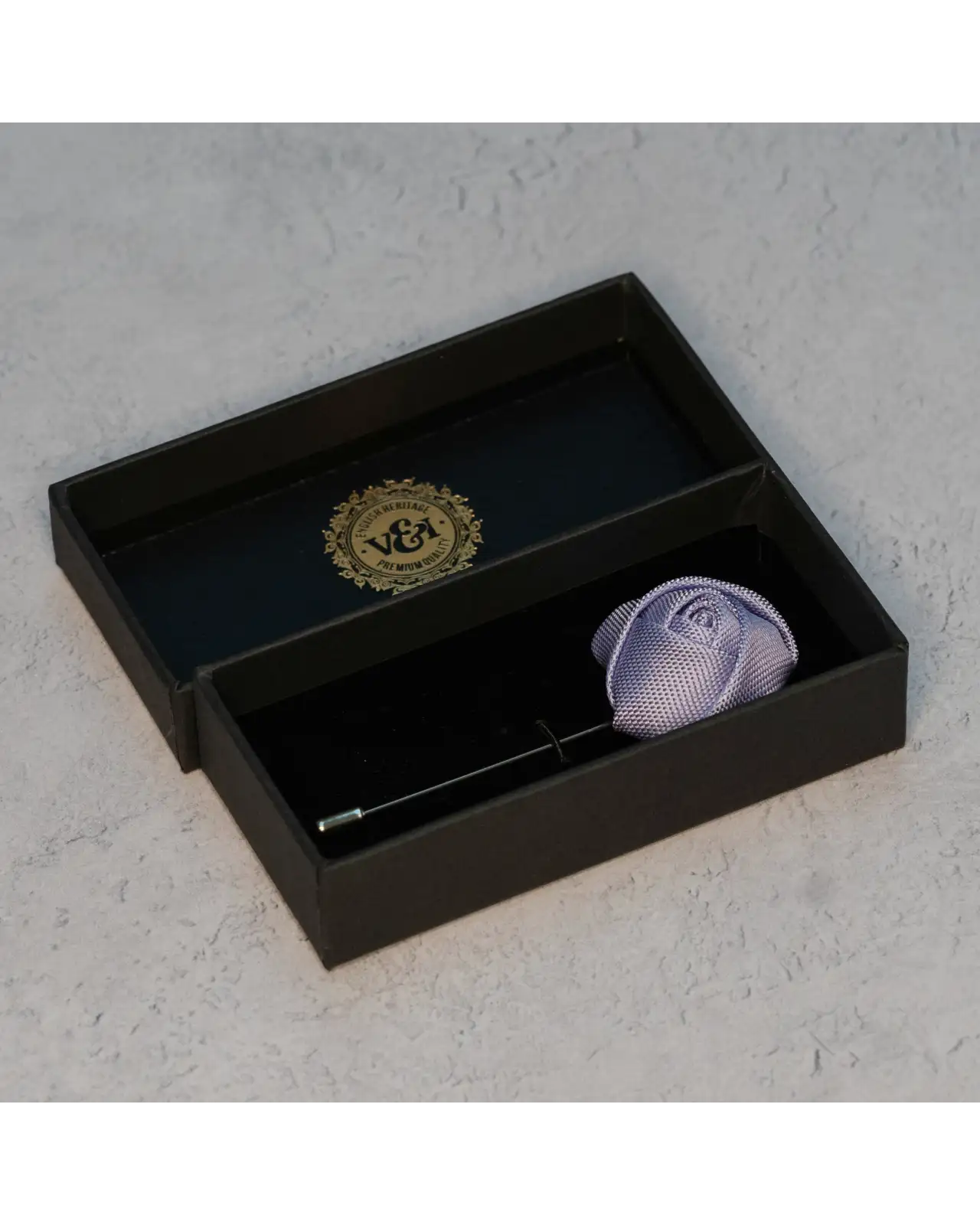 Lapel Pins Victory and Innsbruck Lavender Textured Floral Lapel Pin £16.00