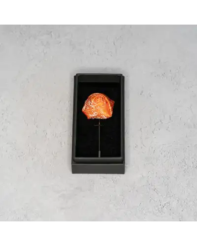 Lapel Pins Victory and Innsbruck Coral Orange Paisley Floral Lapel Pin £16.00