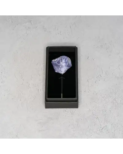 Lapel Pins Victory and Innsbruck Lavender Paisley Floral Lapel Pin £16.00