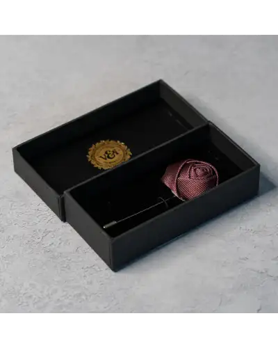 Lapel Pins Victory and Innsbruck Mauve Textured Floral Lapel Pin £16.00