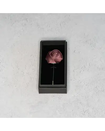 Lapel Pins Victory and Innsbruck Mauve Textured Floral Lapel Pin £16.00