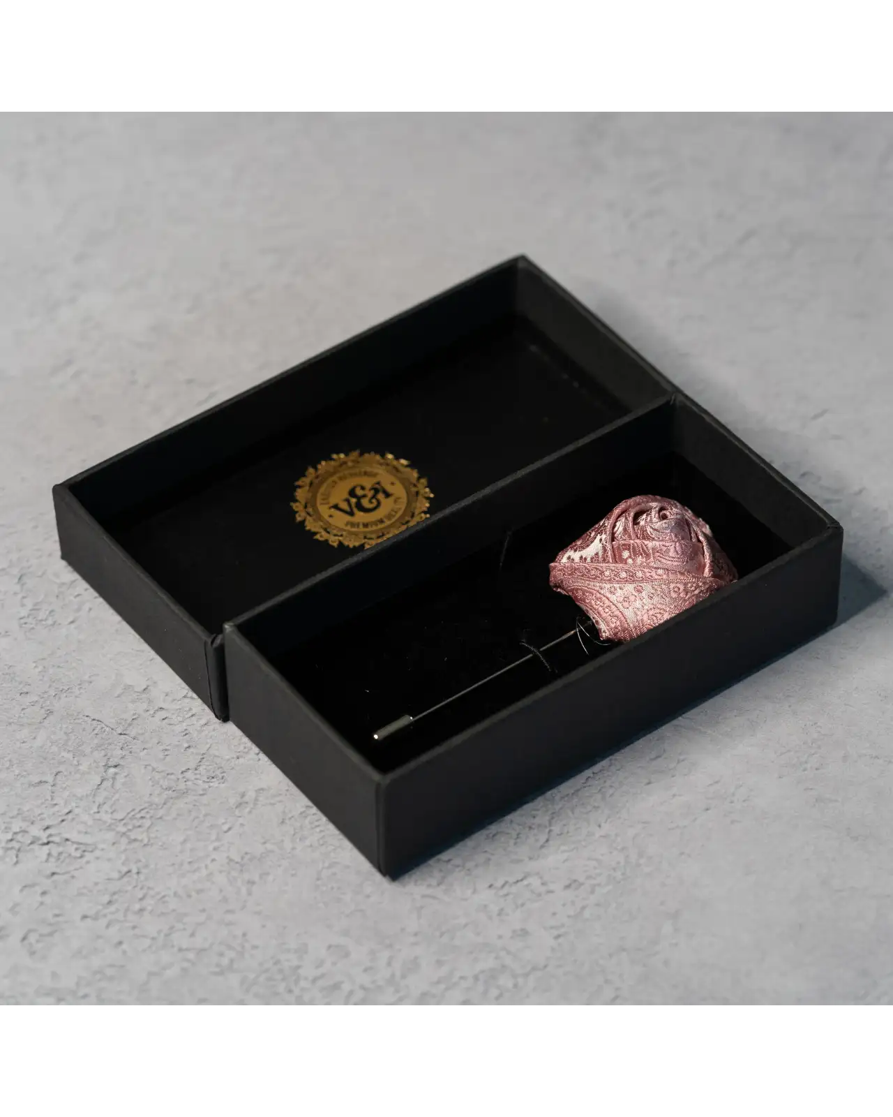 Lapel Pins Victory and Innsbruck Dusty Pink Paisley Floral Lapel Pin £16.00