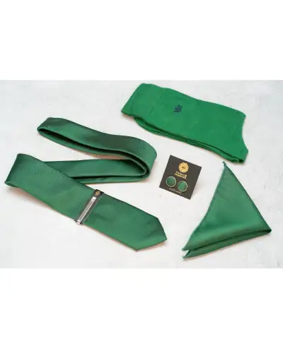 Tie Gift Sets Victory and Innsbruck Forest Green Textured Tie Set £50.00