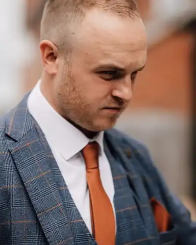 Tie Gift Sets Victory and Innsbruck Burnt Orange Textured Tie Set £45.00