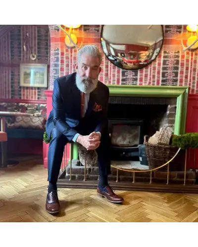 Tie Gift Sets Victory and Innsbruck Burnt Orange Textured Tie Set £50.00