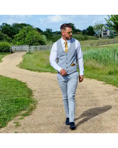 Tie Gift Sets Victory and Innsbruck Mustard Yellow Textured Tie Set £50.00