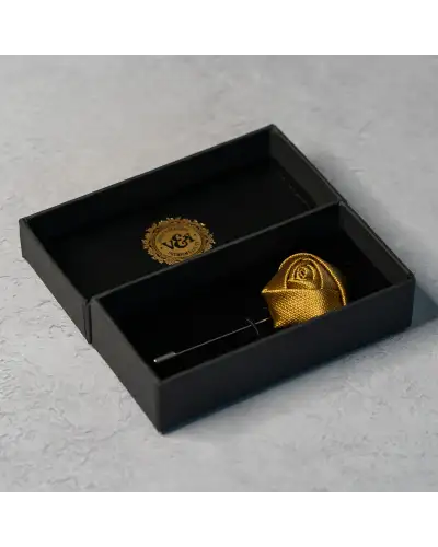 Tie Gift Sets Victory and Innsbruck Mustard Yellow Textured Tie Set £50.00