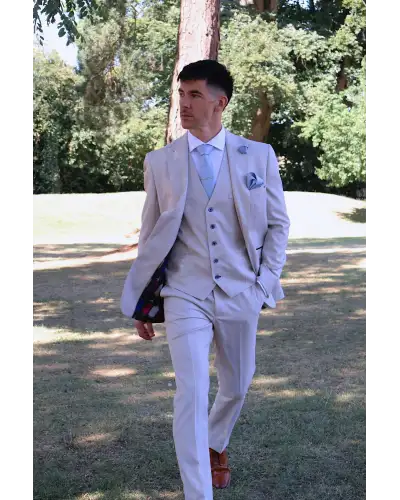 Tie Gift Sets Victory and Innsbruck Dusty Blue Textured Tie Set £50.00