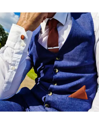 Tie Gift Sets Victory and Innsbruck Rust Textured Tie Gift Set £50.00