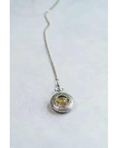 Pocket Watches Victory and Innsbruck Steampunk Pocket Watch Silver The Milburn £50.00