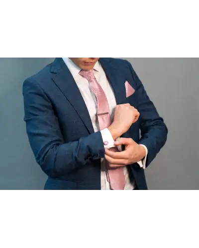 Tie Gift Sets Victory and Innsbruck Dusty Pink Paisley Tie Set £50.00