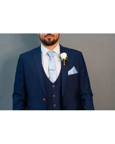 Tie Gift Sets Victory and Innsbruck Light Blue Paisley Tie Set £50.00