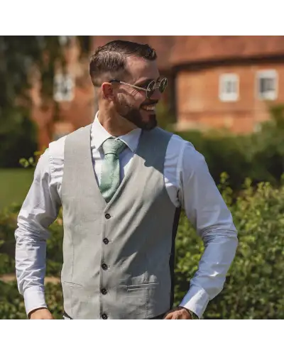 Tie Gift Sets Victory and Innsbruck Sage Green Paisley Tie Box Set £50.00