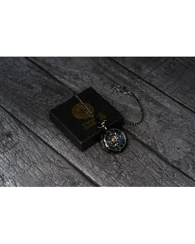 Pocket Watches Victory and Innsbruck Skeleton Pocket Watch Gunmetal The Collingwood Ii £50.00