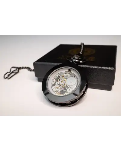 Pocket Watches Victory and Innsbruck Skeleton Pocket Watch Gunmetal The Collingwood Ii £50.00