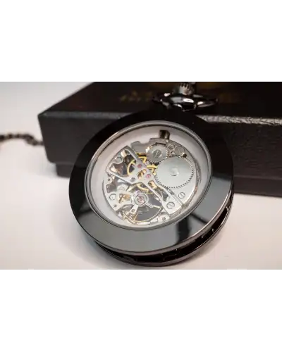 Pocket Watches Victory and Innsbruck Skeleton Pocket Watch Gunmetal The Collingwood Ii £50.00