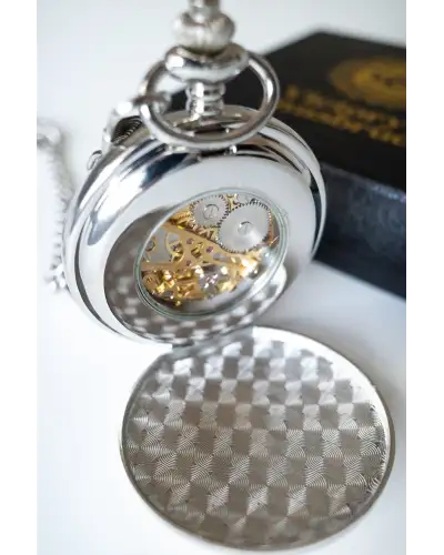 Pocket Watches Victory and Innsbruck Double Hunter Pocket Watch Silver The Clasper £50.00